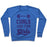 Virgin Teez  Pullover Crewneck Sweatshirt / x-small / Heathered Blue CURLS ARE FOR GIRLS CREWNECK SWEATSHIRT