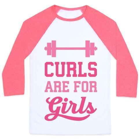Virgin Teez  Baseball Tee Unisex Classic Baseball Tee / x-small / White/Black CURLS ARE FOR GIRLS UNISEX CLASSIC BASEBALL TEE