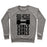 Virgin Teez  Pullover Crewneck Sweatshirt / x-small / Heathered Gray CURLS, CURLS, CURLS CREWNECK SWEATSHIRT
