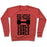 Virgin Teez  Pullover Crewneck Sweatshirt / x-small / Heathered Red CURLS, CURLS, CURLS CREWNECK SWEATSHIRT