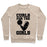 Virgin Teez  Pullover Crewneck Sweatshirt / x-small / Heathered Oatmeal CURLS FOR THE GIRLS CREWNECK SWEATSHIRT