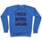 Virgin Teez  Pullover Crewneck Sweatshirt / x-small / Heathered Blue CURRENT MUDRA: SAVASANA CREWNECK SWEATSHIRT