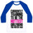 Virgin Teez  Baseball Tee Unisex Classic Baseball Tee / x-small / White/Blue CURRENTLY TRAINING TO BE THE HOTTEST GIRLFRIEND UNISEX CLASSIC BASEBALL TEE