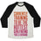 Virgin Teez  Baseball Tee Unisex Tri-Blend Baseball Tee / small / Oatmeal / Black CURRENTLY TRAINING TO BE THE HOTTEST UNISEX TRI-BLEND BASEBALL TEE