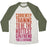 Virgin Teez  Baseball Tee Unisex Tri-Blend Baseball Tee / small / Oatmeal / Moss CURRENTLY TRAINING TO BE THE HOTTEST UNISEX TRI-BLEND BASEBALL TEE