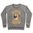 Virgin Teez  Pullover Crewneck Sweatshirt / x-small / Heathered Gray CUT FROM THE RUNNING TEAM FOR BEING A CHEETAH CREWNECK SWEATSHIRT