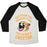 Virgin Teez  Baseball Tee Unisex Tri-Blend Baseball Tee / small / Oatmeal / Black CUT FROM THE RUNNING TEAM FOR BEING A CHEETAH UNISEX TRI-BLEND BASEBALL TEE