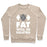 Virgin Teez  Pullover Crewneck Sweatshirt / x-small / Heathered Oatmeal CYBERMEN WORKOUT: FAT WILL BE DELETED CREWNECK SWEATSHIRT