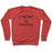 Virgin Teez  Pullover Crewneck Sweatshirt / x-small / Heathered Red CYBORG IN TRAINING CREWNECK SWEATSHIRT