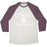 Virgin Teez  Baseball Tee Unisex Tri-Blend Baseball Tee / small / Oatmeal / Maroon CYBORG IN TRAINING UNISEX TRI-BLEND BASEBALL TEE