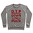 Virgin Teez  Pullover Crewneck Sweatshirt / x-small / Heathered Gray D.T.P (DOWN TO PUCK) CREWNECK SWEATSHIRT