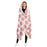 Abstract Pattren Hooded Blanket