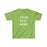 Personalized Kids Tee Shirt, Custom Kids Tee Shirt, With Your Own Text or Design, Handmade Custom Kids Heavy Cotton™ Tee