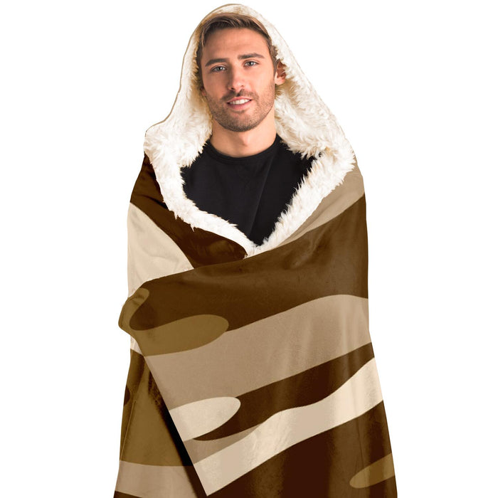 DD Multicam Hooded Blanket