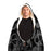 Skulls Hooded Blanket