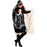 Sphynx Pattern Bw Hooded Blanket