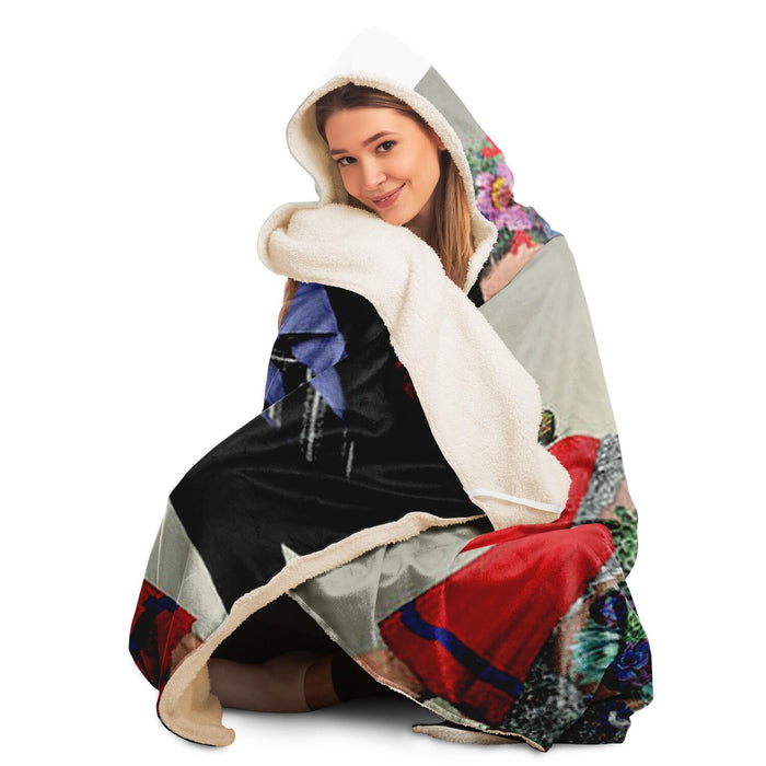 Frida & Dali Hooded Blanket