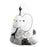Snowman Pattern Poster Hooded Blanket