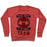 Virgin Teez  Pullover Crewneck Sweatshirt / x-small / Heathered Red DAD BOD LIFTING TEAM CREWNECK SWEATSHIRT