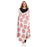 Abstract Pattren Hooded Blanket