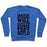 Virgin Teez  Pullover Crewneck Sweatshirt / x-small / Heathered Blue DAILY RUNNING WILL LEAD TO GNARLY FEET AND A NICE ASS CREWNECK SWEATSHIRT