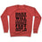 Virgin Teez  Pullover Crewneck Sweatshirt / x-small / Heathered Red DAILY RUNNING WILL LEAD TO GNARLY FEET AND A NICE ASS CREWNECK SWEATSHIRT