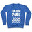 Virgin Teez  Pullover Crewneck Sweatshirt / x-small / Heathered Blue DAMN GIRL I LOOK GOOD CREWNECK SWEATSHIRT