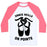 Virgin Teez  Baseball Tee Unisex Classic Baseball Tee / x-small / White/Neon Pink DANCE SKILLS ON POINTE UNISEX CLASSIC BASEBALL TEE