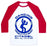 Virgin Teez  Baseball Tee Unisex Classic Baseball Tee / x-small / White/Red DANCING AT THE CITADEL IS MY CARDIO UNISEX CLASSIC BASEBALL TEE