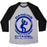 Virgin Teez  Baseball Tee Unisex Tri-Blend Baseball Tee / small / Athletic Gray / Black DANCING AT THE CITADEL IS MY CARDIO UNISEX TRI-BLEND BASEBALL TEE