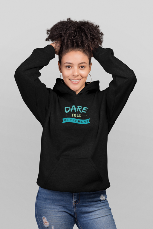 Virgin Teez Pull Over Hoodie Dare to be Different Women Hoodie