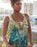 VIRGIN TEEZ Women Tank top White / XS Dark & Floral Women Performance Tank Top