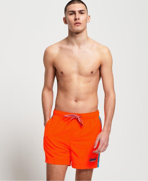 Ayaz Ahmed Shorts Dark Orange Swim Shorts