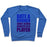 Virgin Teez  Pullover Crewneck Sweatshirt / x-small / Heathered Blue DATE A RUNNER CREWNECK SWEATSHIRT