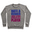 Virgin Teez  Pullover Crewneck Sweatshirt / x-small / Heathered Gray DATE A RUNNER CREWNECK SWEATSHIRT