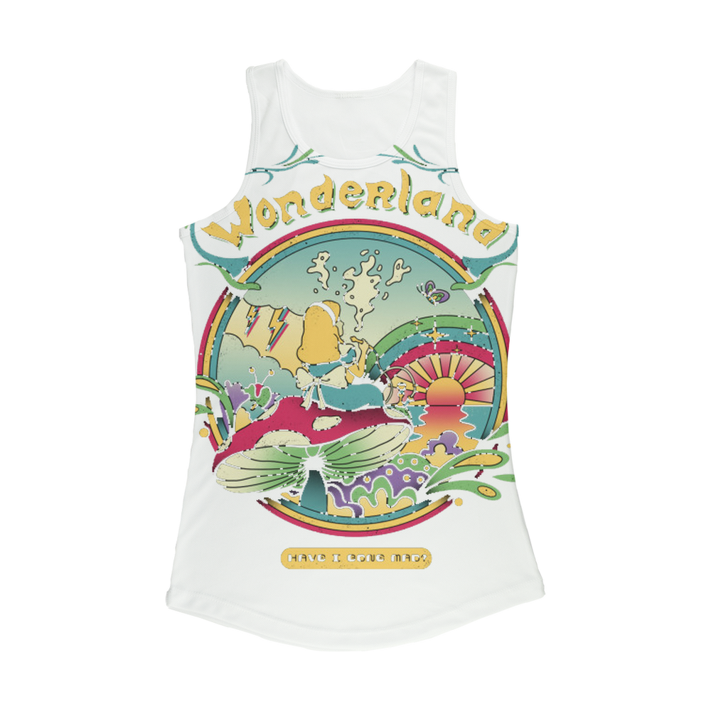 VIRGIN TEEZ Women Tank top White / XS Day Dreamer Women Performance Tank Top