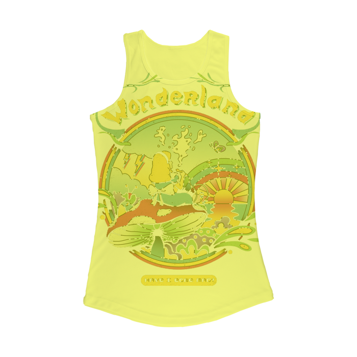 VIRGIN TEEZ Women Tank top Electric Yellow / XS Day Dreamer Women Performance Tank Top