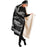 Snow Camouflage Pattern Mosaic Style Plakat Hooded Blanket