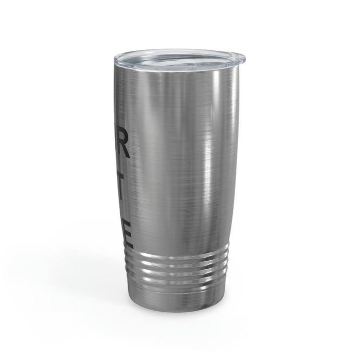Custom Logo Tumbler, Team Logo Here Tumbler, Personalized Tumbler, Text on a Tumbler, Your Business Logo or Brand Logo Ringneck Tumbler, 20oz