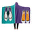 Bold Flats Hooded Blanket