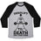 Virgin Teez  Baseball Tee Unisex Tri-Blend Baseball Tee / small / Athletic Gray / Black DEADLIFT TIL' DEATH AND THEN SOME UNISEX TRI-BLEND BASEBALL TEE
