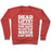 Virgin Teez  Pullover Crewneck Sweatshirt / x-small / Heathered Red DEADLIFTS I THOUGHT YOU SAID LET'S WATCH CAT GIFS CREWNECK SWEATSHIRT