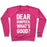 Virgin Teez  Pullover Crewneck Sweatshirt / x-small / Deep Pink DEAR BURPEES WHAT'S GOOD CREWNECK SWEATSHIRT