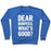 Virgin Teez  Pullover Crewneck Sweatshirt / x-small / Heathered Blue DEAR BURPEES WHAT'S GOOD CREWNECK SWEATSHIRT