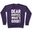 Virgin Teez  Pullover Crewneck Sweatshirt / x-small / Purple DEAR BURPEES WHAT'S GOOD CREWNECK SWEATSHIRT