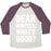 Virgin Teez  Baseball Tee Unisex Tri-Blend Baseball Tee / small / Oatmeal / Maroon DEAR BURPEES WHAT'S GOOD UNISEX TRI-BLEND BASEBALL TEE