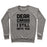 Virgin Teez  Pullover Crewneck Sweatshirt / x-small / Heathered Gray DEAR CARDIO I STILL HATE YOU CREWNECK SWEATSHIRT
