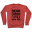 Virgin Teez  Pullover Crewneck Sweatshirt / x-small / Heathered Red DEAR CARDIO I STILL HATE YOU CREWNECK SWEATSHIRT