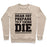 Virgin Teez  Pullover Crewneck Sweatshirt / x-small / Heathered Oatmeal DEAR FAT PREPARE TO DIE CREWNECK SWEATSHIRT