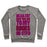 Virgin Teez  Pullover Crewneck Sweatshirt / x-small / Heathered Gray DEAR FAT (TANK) CREWNECK SWEATSHIRT